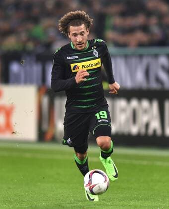 Europaleague: Borussia Mönchengladbach - AC Florenz 16.02.2017. Fabian Johnson (BMG) in Aktion. HM