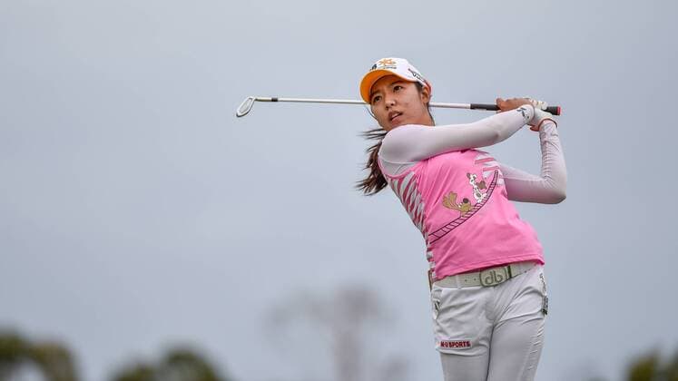 February 17, 2017 - Adelaide, Australia - Mi Hyang Lee of South Korea on the 11th fairway during round two of the ISPS Handa Women s Australian Open at Royal Adelaide Golf Club on February 17, 2017 in Adelaide, Australia. ISPS Handa Women s Australian Open - Round Two  - ZUMAn230 20170217_zaa_n230_190 Copyright: xAndyxAstfalckx