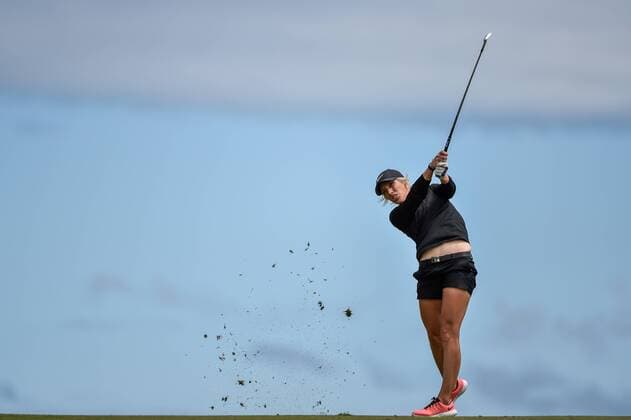 February 17, 2017 - Adelaide, Australia - Mel Reid of England on the 11th fairway during round two of the ISPS Handa Women s Australian Open at Royal Adelaide Golf Club on February 17, 2017 in Adelaide, Australia. ISPS Handa Women s Australian Open - Round Two  - ZUMAn230 20170217_zaa_n230_227 Copyright: xAndyxAstfalckx