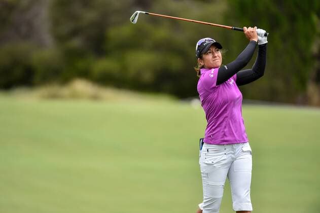 February 17, 2017 - Adelaide, Australia - Marina Alex of the USA on the 11th fairway during round two of the ISPS Handa Women s Australian Open at Royal Adelaide Golf Club on February 17, 2017 in Adelaide, Australia. ISPS Handa Women s Australian Open - Round Two  - ZUMAn230 20170217_zaa_n230_196 Copyright: xAndyxAstfalckx