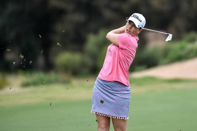February 17, 2017 - Adelaide, Australia - Cathryn Bristow of New Zealand on the 11th fairway during round two of the ISPS Handa Women s Australian Open at Royal Adelaide Golf Club on February 17, 2017 in Adelaide, Australia. ISPS Handa Women s Australian Open - Round Two  - ZUMAn230 20170217_zaa_n230_202 Copyright: xAndyxAstfalckx