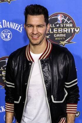 February 17, 2017 - Singer Andy Grammer posing for media at the Red Carpet Event before the NBA Basketball Herren USA All-Star Celebrity Game at the Mercedes-Benz Superdome in New Orleans, LA. CSM NBA 2017: NBA All-Star Celebrity Game FEB 17 - ZUMAc04_ 20170217_zaf_c04_089 Copyright: xStephenxLewx
