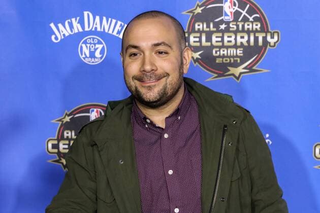 February 17, 2017 - DJ Peter Rosenberg posing for media at the Red Carpet Event before the NBA Basketball Herren USA All-Star Celebrity Game at the Mercedes-Benz Superdome in New Orleans, LA. CSM NBA 2017: NBA All-Star Celebrity Game FEB 17 - ZUMAc04_ 20170217_zaf_c04_090 Copyright: xStephenxLewx
