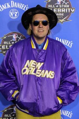 February 17, 2017 - Singer Win Butler posing for media at the Red Carpet Event before the NBA Basketball Herren USA All-Star Celebrity Game at the Mercedes-Benz Superdome in New Orleans, LA. CSM NBA 2017: NBA All-Star Celebrity Game FEB 17 - ZUMAc04_ 20170217_zaf_c04_102 Copyright: xStephenxLewx