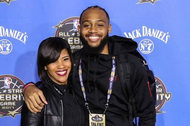 February 17, 2017 - Ex-basketball player Brandon Armstrong posing for media at the Red Carpet Event before the NBA Basketball Herren USA All-Star Celebrity Game at the Mercedes-Benz Superdome in New Orleans, LA. CSM NBA 2017: NBA All-Star Celebrity Game FEB 17 - ZUMAc04_ 20170217_zaf_c04_088 Copyright: xStephenxLewx