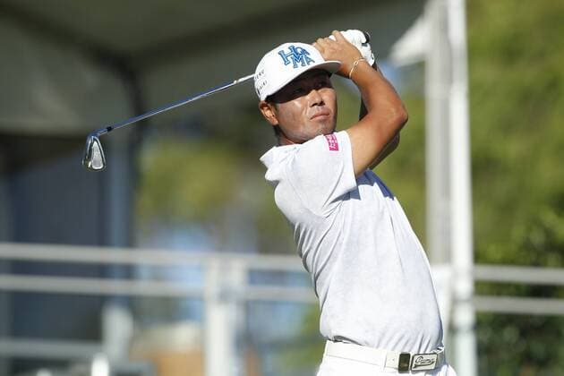 February 19th 2017, Lake Karrinyup Country Club, Perth, Western Australia, Australia; ISPS Handa World Super 6 Perth Golf Tournament Day 4; Hideto Tanihara (JPN) drives on the 5th hole during his knockout game against Duncan Stewart (SCO) xDavidxWoodleyx  ActionPlus11848227