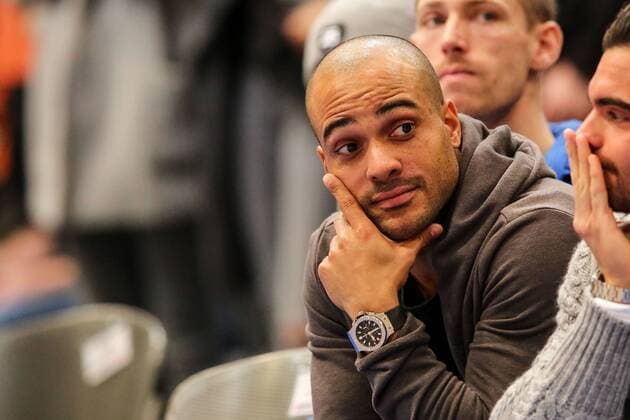 Bilder des Tages - SPORT David Odonkor zu Gast im Publikum, RheinStars Koeln - Mitteldeutscher BC Koeln Copyright: xHorn xEibner-Pressefotox EP_bhorn