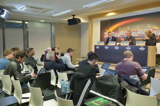 Jose Mourinho (Coach Manchester United ManU FOOTBALL : PK Manchester United - Euroleague - 21 02 2017 FredericChambert Panoramic 