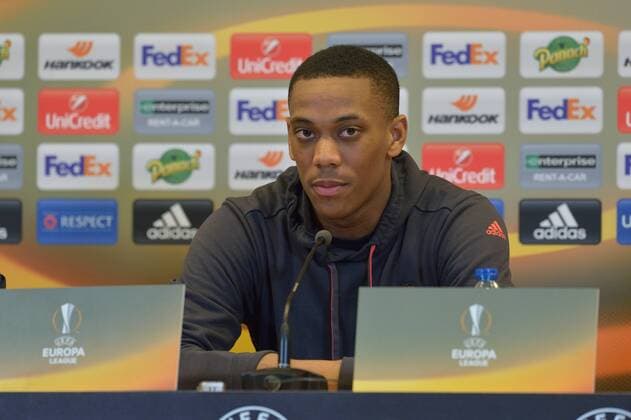 Anthony Martial FOOTBALL : PK Manchester United ManU - Euroleague - 21 02 2017 FredericChambert Panoramic 