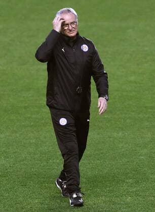 Leicester s coach Claudio Ranieri during a training session of the team at Sanchez Pizjuan stadium in Seville, Andalusia, Spain, 21 February 2017. The team will face Sevilla for their UEFA Champions League round of 16 first leg match tomorrow. SEVILLA VS. LEICESTER !ACHTUNG: NUR REDAKTIONELLE NUTZUNG!  Copyright: xJULIOxMUÑOZx SEV001 20170221-636233029045302078