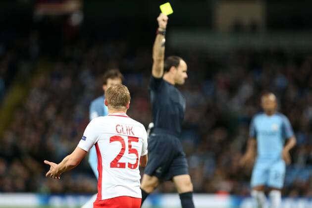 FOOTBALL CHAMPIONS LEAGUE MANCHESTER CITY - AS MONACO KAMIL GLIK FRANCE OUT!  170221PYK0021