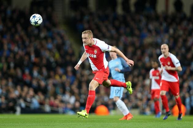 FOOTBALL CHAMPIONS LEAGUE MANCHESTER CITY - AS MONACO KAMIL GLIK FRANCE OUT!  170221PYK0025