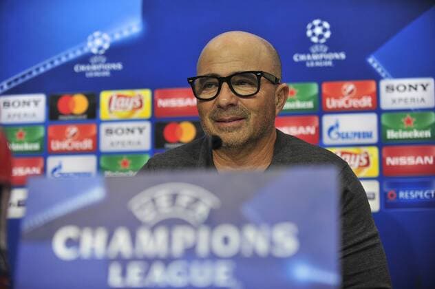 press conference PK Pressekonferenz of Sampaoli. xKIKOxHURTADOx 