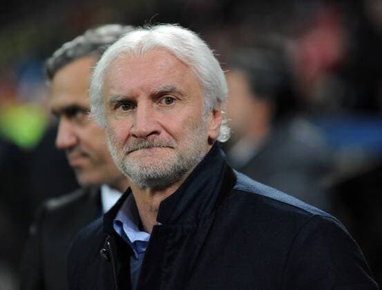 Championsleague: Bayer 04 Leverkusen - Atletico Madrid 21.02.2017. Sportdirektor Rudi Völler (Leverkusen). HM