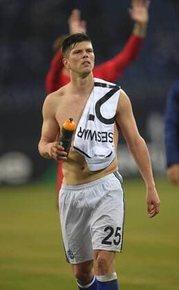 22.02.2017, Fussball, UEFA Europa League, Saison 2016 2017, Zwischenrunde, FC Schalke 04 - PAOK Saloniki Klaas-Jan Huntelaar, Klaas Jan Huntelaar (Schalke 04)