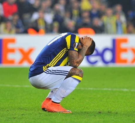 Fußball, EL, Fenerbahce Istanbul - FK Krasnodar Fenerbahce s Jeremain Lens during Fenerbahce - Krasnodar UEFA European League game at Istanbul Ulker Stadium  15634232