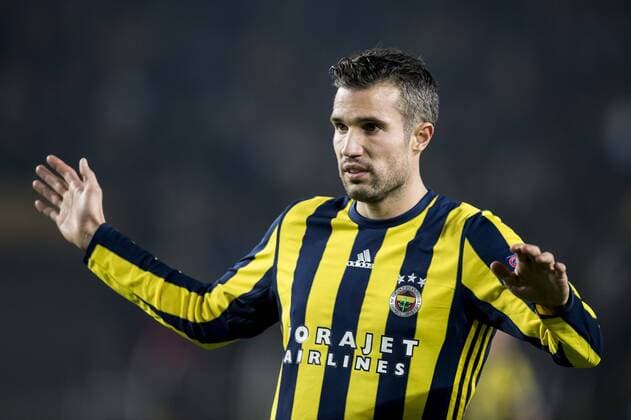 Fußball, EL, Fenerbahce Istanbul - FK Krasnodar Robin van Persie of Fenerbahce SKduring the UEFA Europa League round of 16 match between Fenerbahce and FK Krasnodar on February 22, 2017 at the Sukru Saracoglu stadium in Istanbul, Turkey Fenerbahce SK v FK Krasnodar UEFA Europa League 2016 2017 xVIxGerritxvanxKeulenxIVx 7178211