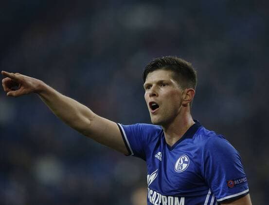 Gelsenkirchen, Deutschland, UEFA Europa League, FC Schalke 04 - PAOK Saloniki FC 1-1 am 22.02.2017 in der Veltins-Arena auf Schalke in Gelsenkirchen Klaas-Jan HUNTELAAR (S04)