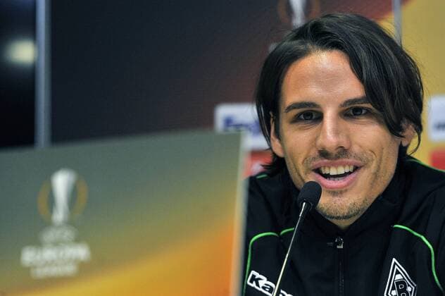 Fußball, EL, Borussia Mönchengladbach Pressekonferenz Italy: Borussia Monchengladbach press conference PK Pressekonferenz Borussia Mönchengladbach s Yann Sommer during the press conference at the Artemio Franchi Stadium on the eve of the UEFA Europa League Round of 32 - 2nd leg soccer match against A.c.f. Fiorentina.  GiacomoxMorinix xPacificxPress
