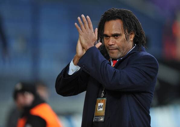 Olympiakos s Strategic Advisor Christian Karembeu before the UEFA European League football match, between Osmanlispor and Olympiakos at Osmanli Stadyumu in Ankara, February 23, 2017. (  Copyright: HikmetxSaatci 15634808