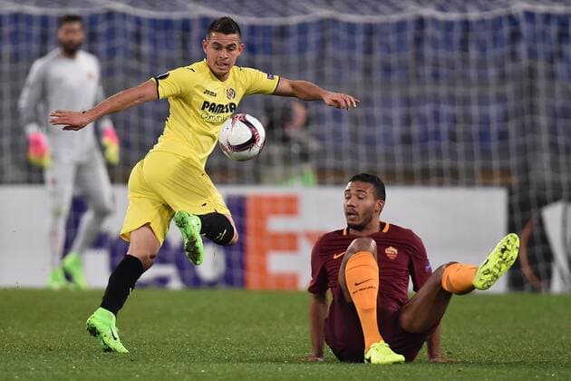 Rafael Borre Villarreal, Juan Jesus Roma Roma 23-02-2017 Stadio Olimpico Football Europa League 2016 2017 Round of 32 AS Roma - Villarreal AndreaxStaccioli