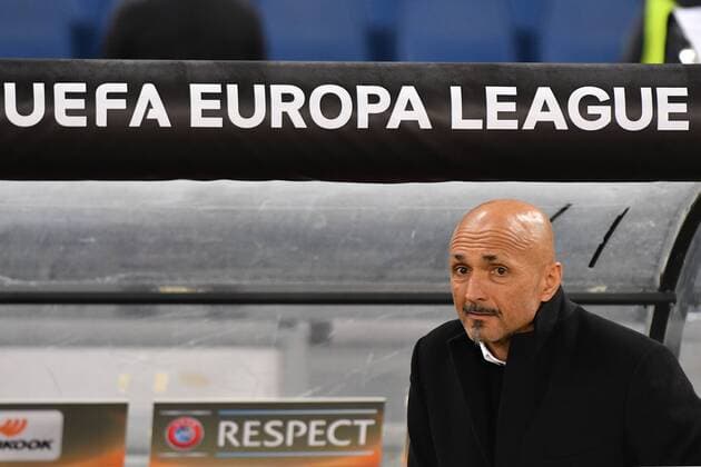 Luciano Spalletti Roma 23-02-2017 Stadio Olimpico Football Europa League 2016 2017 Round of 32 AS Roma - Villarreal AndreaxStaccioli