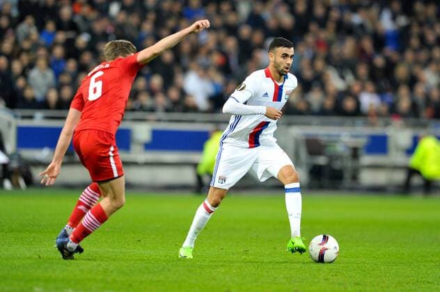 11 Rachid Ghezzal (ol) FOOTBALL : Lyon vs Az Alkmaar - Europa League - 23 02 2017 FEP 