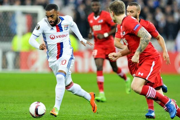 10 ALEXANDRE LACAZETTE (ol) - Fussball, Europa League, Olympique Lyon vs. AZ Alkmaar - 23 02 2017 FEP Panoramic 