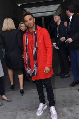 Milan, Lewis Hamilton host the parade Emporio Armani  Copyright: xSimonexComix xIPAx xSimonexComix