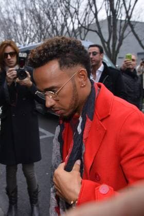 Milan, Lewis Hamilton host the parade Emporio Armani  Copyright: xSimonexComix xIPAx xSimonexComix