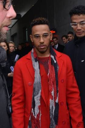 Milan, Lewis Hamilton host the parade Emporio Armani  Copyright: xSimonexComix xIPAx xSimonexComix