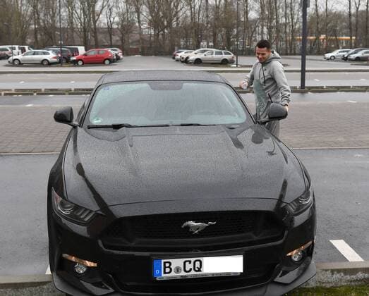 Fussball, Herren, Saison 2016 2017, 2. Bundesliga, 1. FC Union Berlin, der Ex-Unioner Christopher Quiring war zu Besuch beim Training, 20.02. 2017,