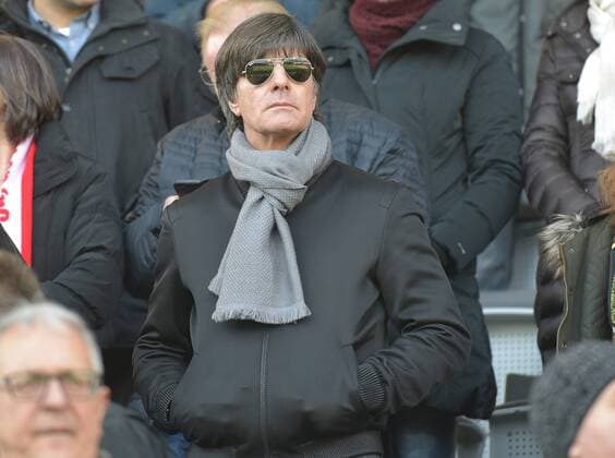 Bilder des Tages - SPORT 25.02.2017, xblx, Fussball 1.Bundesliga, SC Freiburg - Borussia Dortmund, emspor, v.l. Bundestrainer Joachim Jogi Löw Loew Freiburg