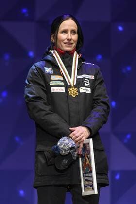 170225 Marit Björgen, (NOR), Goldmedaille - Langlauf - Siegerehrung - Nordische SKI WM in Lahti.  Copyright: CARLxSANDIN BB170225CS182