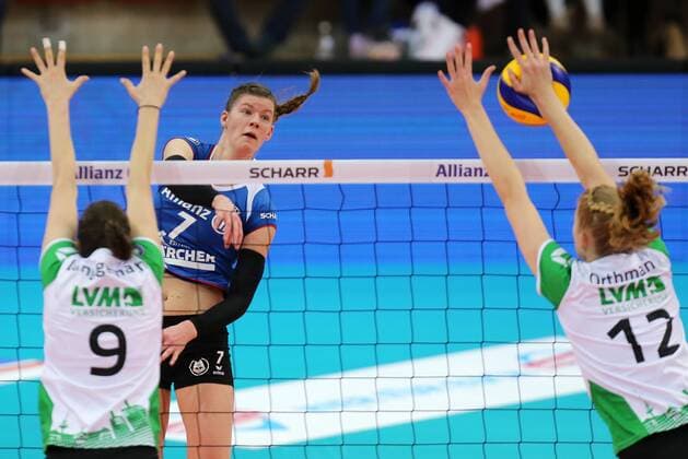 Stuttgart Volleyball Allianz MTV Stuttgart vs. USC Münster, Renata Sandor (Stuttgart)