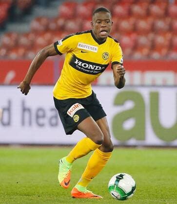 25.02.2017 Letzigrund Stadion Zürich , SCHWEIZ , Saison 2016 2017 Herren Fussball Super League Grasshopper Club Zürich - BSC Young Boys Bern Denis Zakaria (Young Boys) 