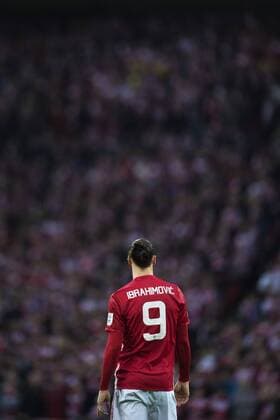 170226 Manchester Uniteds Zlatan Ibrahimovic - - League Cup - Manchester United ManU och Southampton den 26 februar 2017 in London.  Copyright: JOELxMARKLUND BB170226JM092