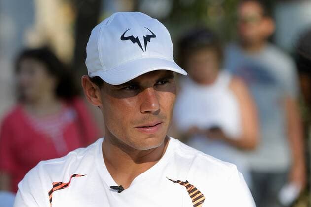 Spanish tennis player Rafa Nadal talks during an interview with Efe at the Mexico Open, that starts tomorrow in Acapulco, Guerrero, Mexico, 26 February 2017. Nadal, 7th at the ATP Tennis Herren ranking, confessed that at the age of 30 he is not obsessed with being the number one of the world s tennis. RAFA NADAL: AT MY AGE I DON T FIGHT FOR THE NUMBER ONE !ACHTUNG: NUR REDAKTIONELLE NUTZUNG!  Copyright: xJosexMendezx MEX001 20170227-636237550233060415