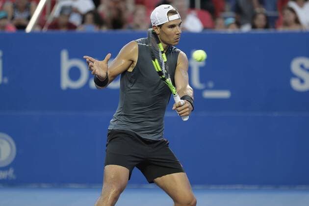 February 26, 2017 - Mexico - ACAPULCO, Mexiko Open, Training Rafael Nadal  - ZUMAu78_ 20170226_zaf_u78_087 Copyright: xAlejandroxAcostax