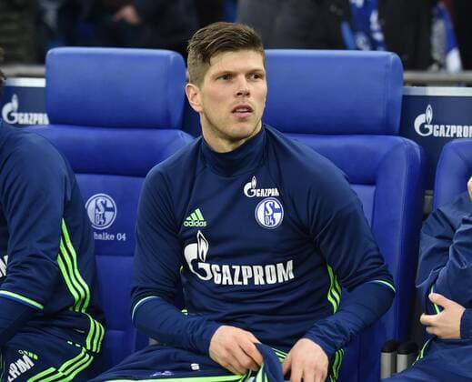 26.02.2017, Fussball GER, 1. Bundesliga Saison 2016 2017, 22. Spieltag, FC Schalke 04 - TSG Hoffenheim 1:1, Klaas-Jan Huntelaar, Klaas Jan Huntelaar (Schalke 04)