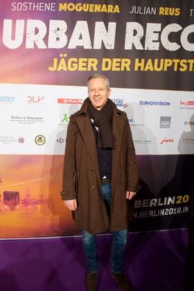 Leichtathletik Berlin 27.02.2017 BEM 2018 Leichtathletik EM 2018 in berlin Weltpremiere von Urban Records Image Film Zoo Palast Berlin Union Berlin Trainer Jens Keller Fussball