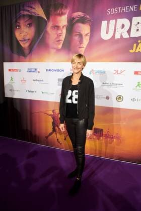 Leichtathletik Berlin 27.02.2017 BEM 2018 Leichtathletik EM 2018 in berlin Weltpremiere von Urban Records Image Film Zoo Palast Berlin Heike Drechsler ehemalige Weitspringern