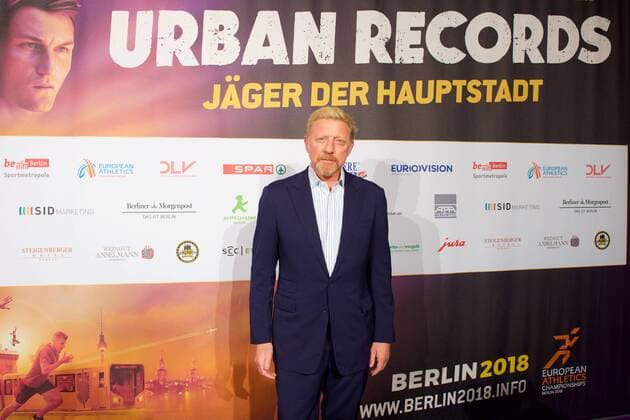 Leichtathletik Berlin 27.02.2017 BEM 2018 Leichtathletik EM 2018 in berlin Weltpremiere von Urban Records Image Film Zoo Palast Berlin Boris Becker Tennis