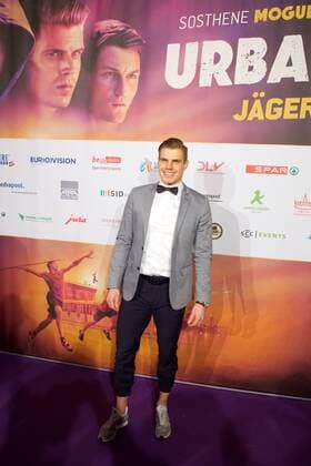 Leichtathletik Berlin 27.02.2017 BEM 2018 Leichtathletik EM 2018 in berlin Weltpremiere von Urban Records Image Film Zoo Palast Berlin Julian Reus Sprint 100m