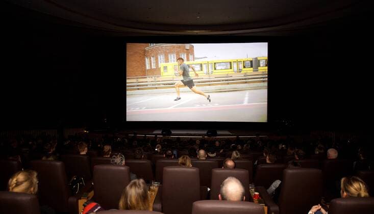 Leichtathletik Berlin 27.02.2017 BEM 2018 Leichtathletik EM 2018 in berlin Weltpremiere von Urban Records Image Film Zoo Palast Berlin