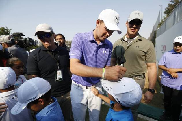 February 28, 2017 - Mexico - Jordan Spieth, World Golf Champsionships 2017, Club de Golf Chapultepec  - ZUMAu78_ 20170228_zaf_u78_070 Copyright: xLuisxCortesx