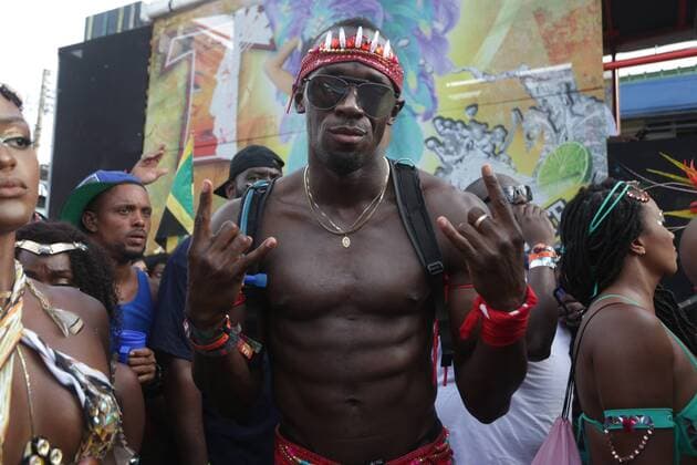 Themen der Woche - SPORT Bilder des Tages - SPORT Jamaica s Olympic Champion Usain Bolt participates with Zero Degrees - The Life Below by TRIBE in the last day of carnival celebrations at the Queen s Park Savannah on 28 February 2017 in Port of Spain, Trinidad and Tobago. TRINIDAD AND TOBAGO CARNIVAL !ACHTUNG: NUR REDAKTIONELLE NUTZUNG!  Copyright: xANDREAxDExSILVAx TRI01 77525533st