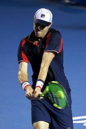US tennis player Sam Querrey returns the ball to Australian Nick Kyrgios during their Mexico Tennis Open semifinal match in Acapulco, Guerrero, Mexico, 03 March 2017. EFEE Jose Mendez MEXICO TENNIS OPEN SEMIFINALS !ACHTUNG: NUR REDAKTIONELLE NUTZUNG!  Copyright: xJosexMendezx MEX010 20170304-636242062493857835