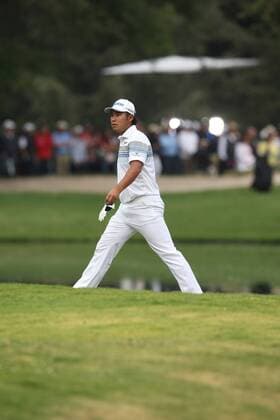 Japanses Hideki Matsuyama in action during the World Golf Championship s second round at the Chapultepec Club in Mexico City, Mexico, 04 March 2017. WORLD GOLF CHAMPIONSHIP IN MEXICO !ACHTUNG: NUR REDAKTIONELLE NUTZUNG!  Copyright: xAlexxCruzx MEX001 20170305-636242896986593719