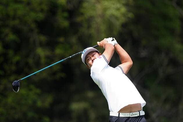 Japanses Hideto Tanihara in action during the World Golf Championship s second round at the Chapultepec Club in Mexico City, Mexico, 04 March 2017. WORLD GOLF CHAMPIONSHIP IN MEXICO !ACHTUNG: NUR REDAKTIONELLE NUTZUNG!  Copyright: xAlexxCruzx MEX001 20170305-636242897656293133